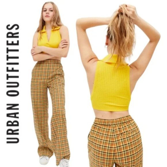 Urban Outfitters | NWT OFU Break Point Collared Bra Top - Picture 9 of 11